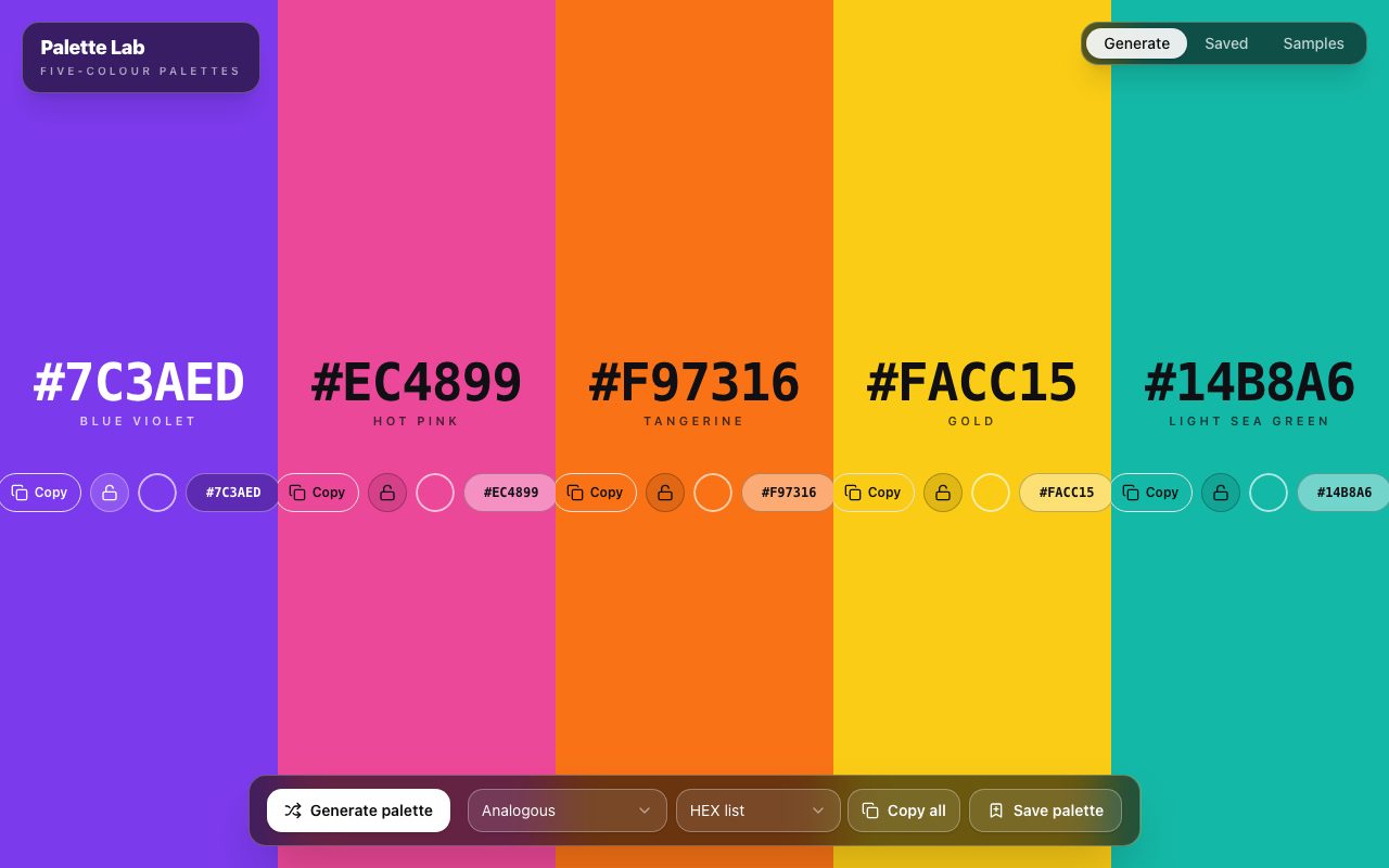 Palette Lab, as it looks