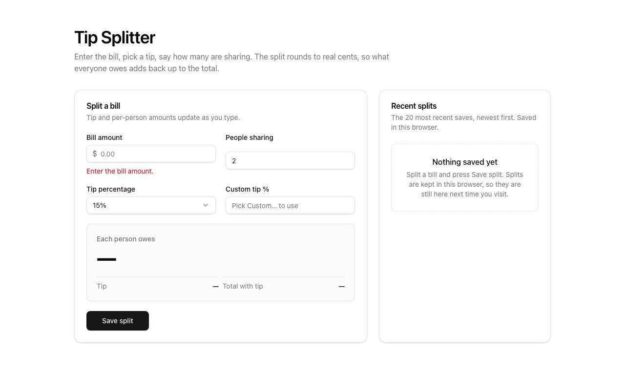 Tip Splitter, as it looks